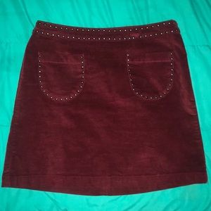 Mossimo Red Skirt